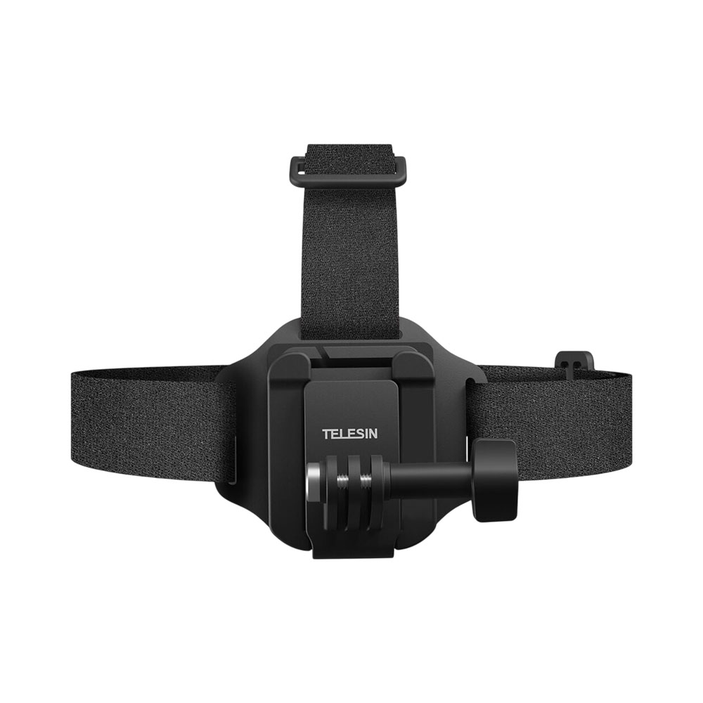 Alça de Câmera com Suporte de Cabeça Telesin QHM-001 Preto