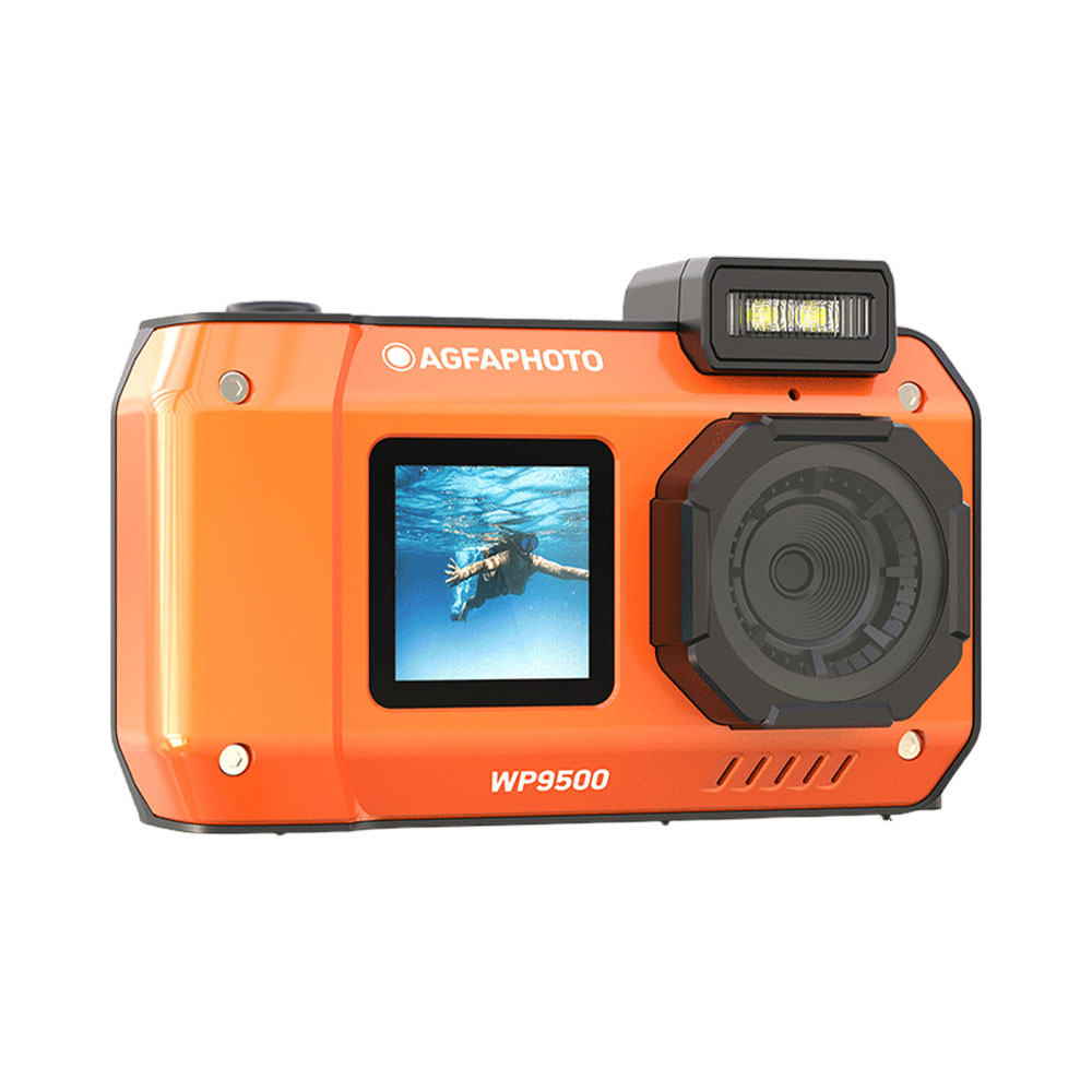 Câmera Compacta Agfaphoto Realishot WP9500 Orange