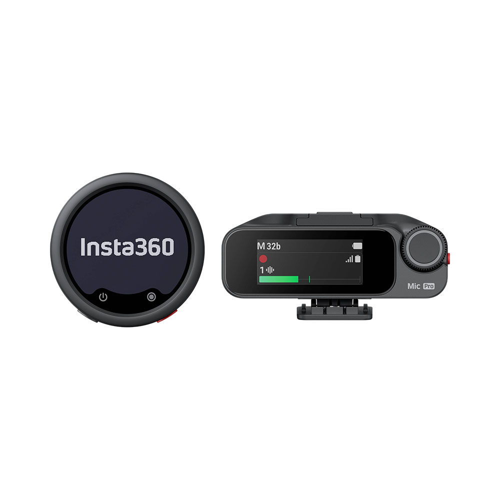 Microfone Sem Fio INSTA360 Mic PRO (1 TX-1 RX)