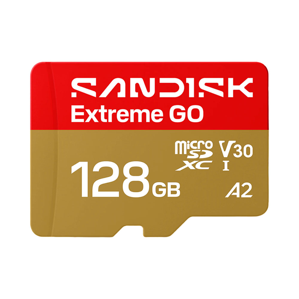 Cartão de Memória Microsd Sandisk Extreme GO 128GB 120-240MB/S