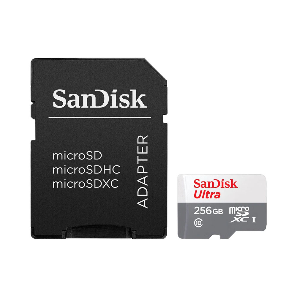 Memoria Micro SD Sandisk Ultra 100 Mb/s C10 256GB