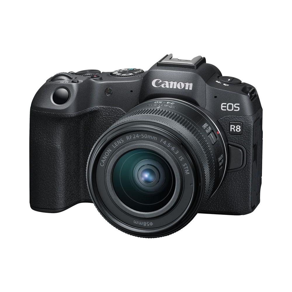 Kit de Câmera Canon Eos R8 24-50MM F/4.5-6.3 IS Stm