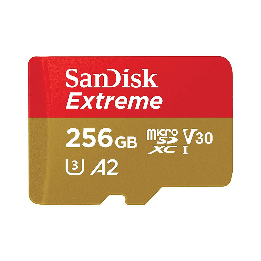 Memória Micro SD Sandisk 256GB 190MB-130MB Extreme