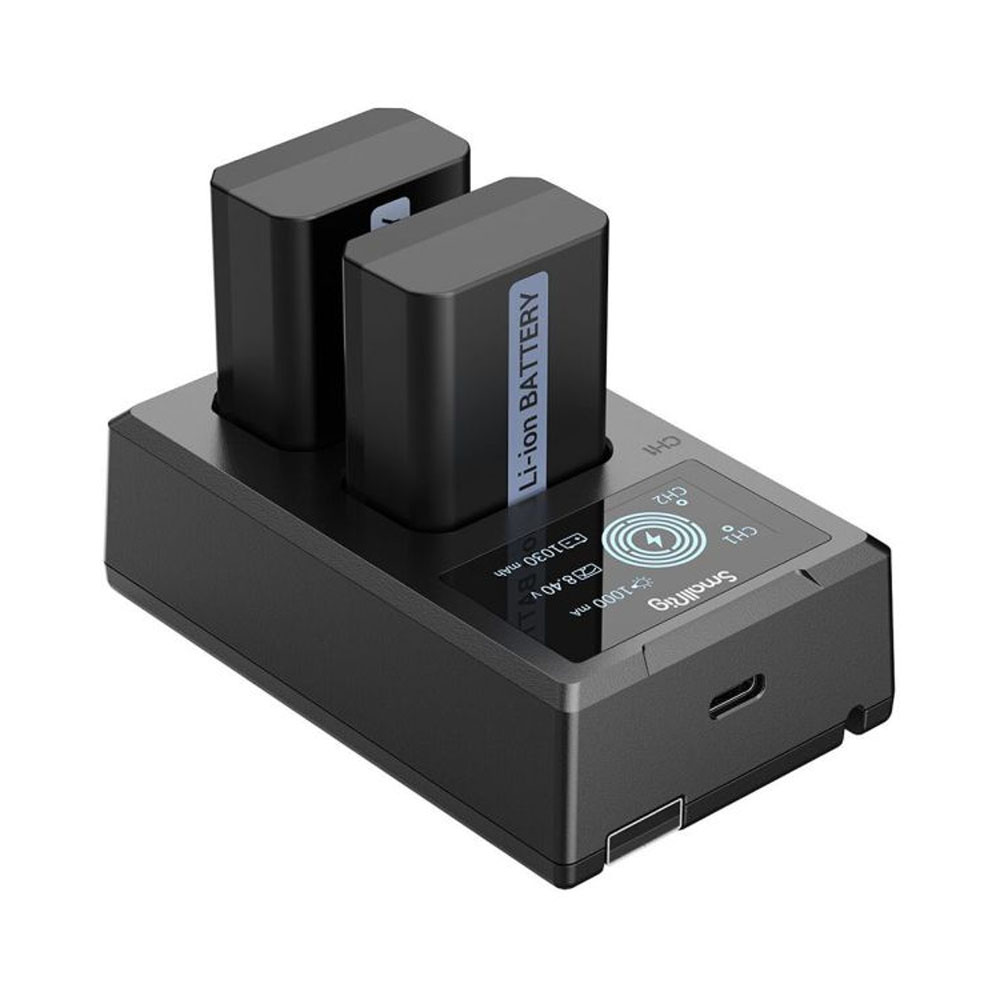 Kit de Carregador de Bateria Smallrig 3818 NP-FW50