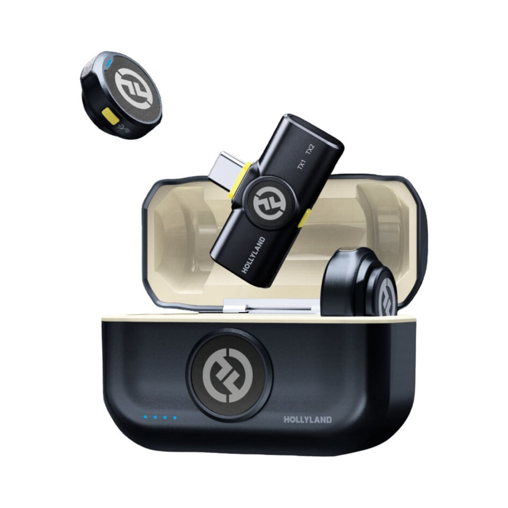 Microfone Sem Fio Hollyland Lark M2 Duo Usb-c Shine Charcoal