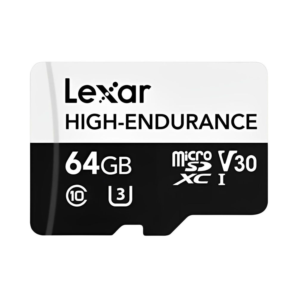 Memória Micro SD Lexar 64GB High-endurance