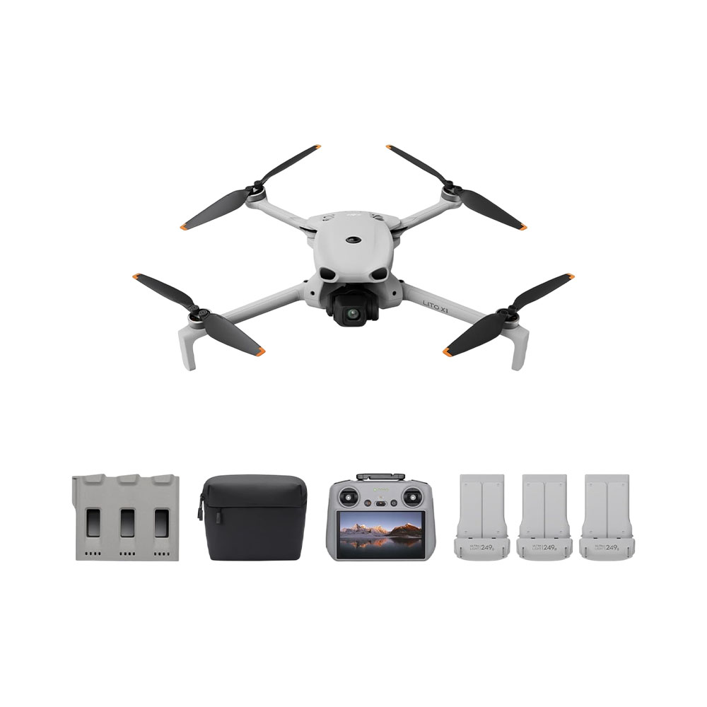 Drone Dji Lito X1 Fly More Combo Plus (dji RC 2)