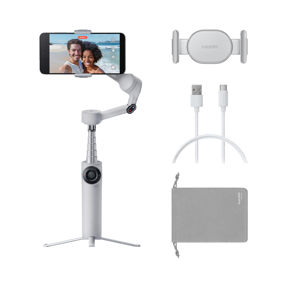 Estabilizador INSTA360 Flow 2 Cinsabqa Stone Gray