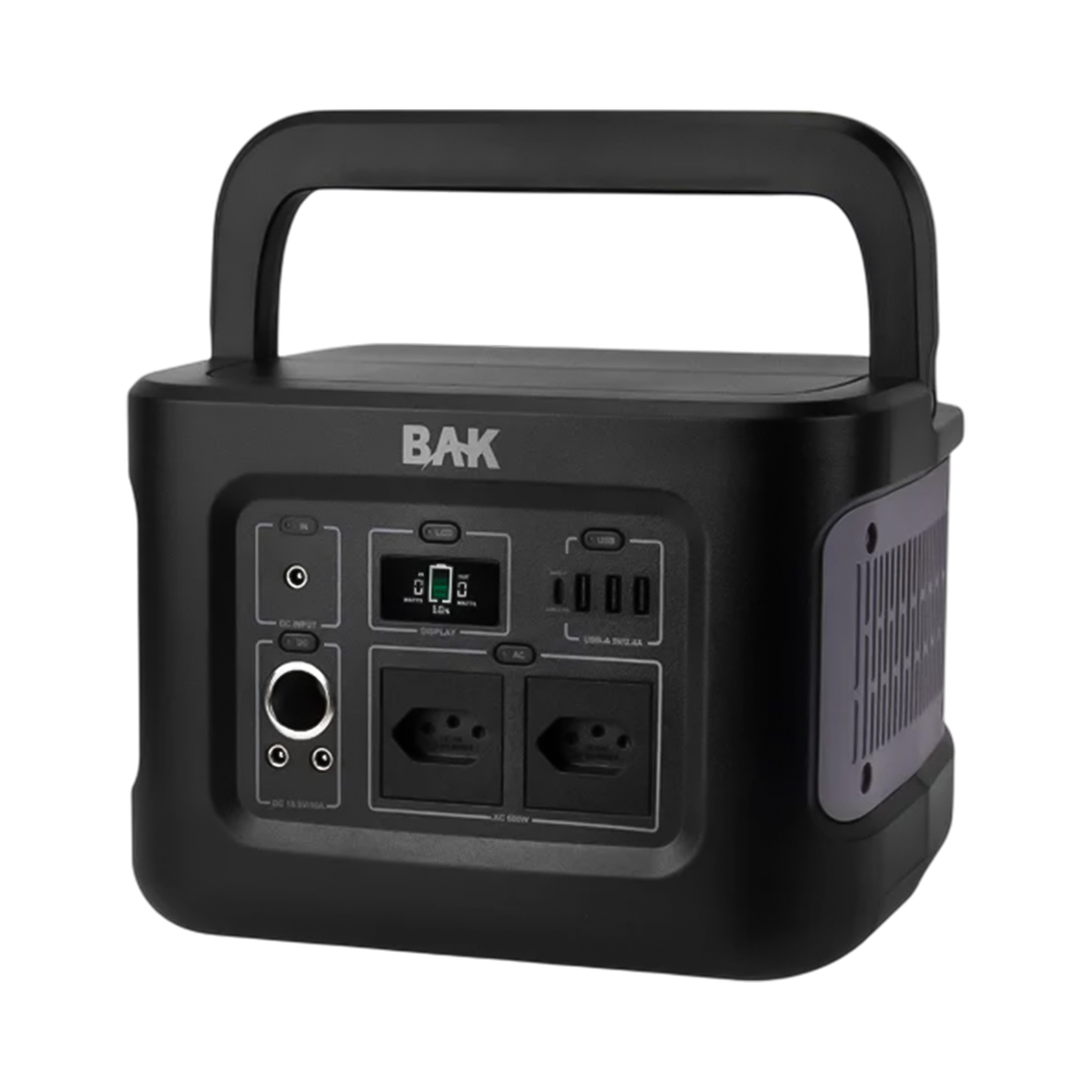 Estação de Energia Portátil Bak BK-G4109-220 600W 220V
