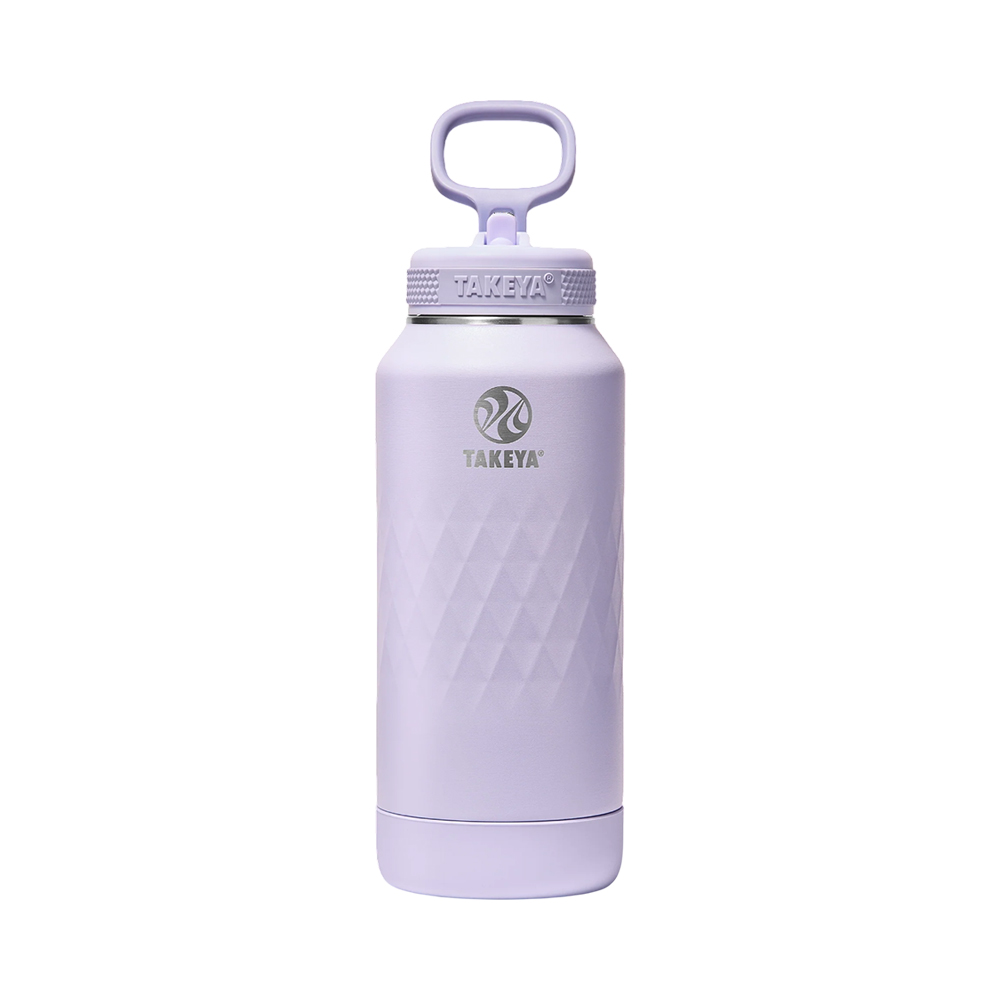 Garrafa Térmica Takeya Core Sport Leakproof Straw 950ML Cool Lilac