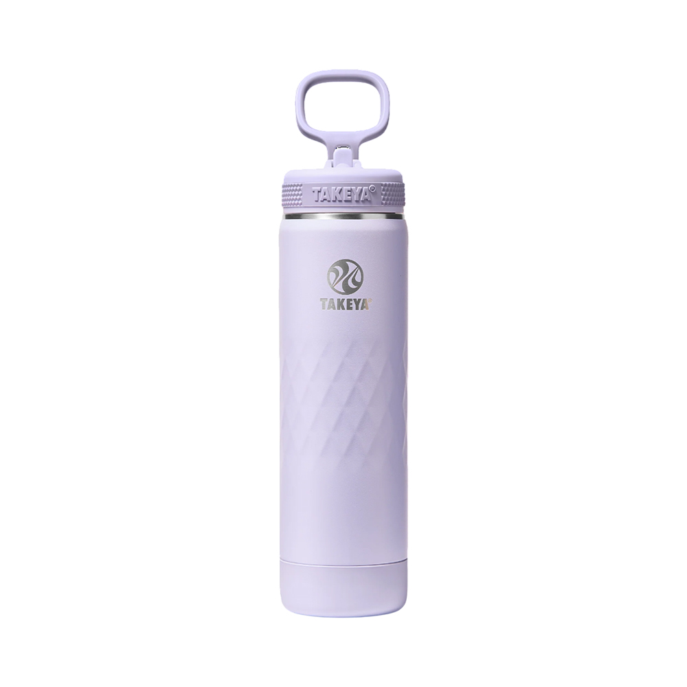 Garrafa Térmica Takeya Core Sport Leakproof Straw 650ML Cool Lilac