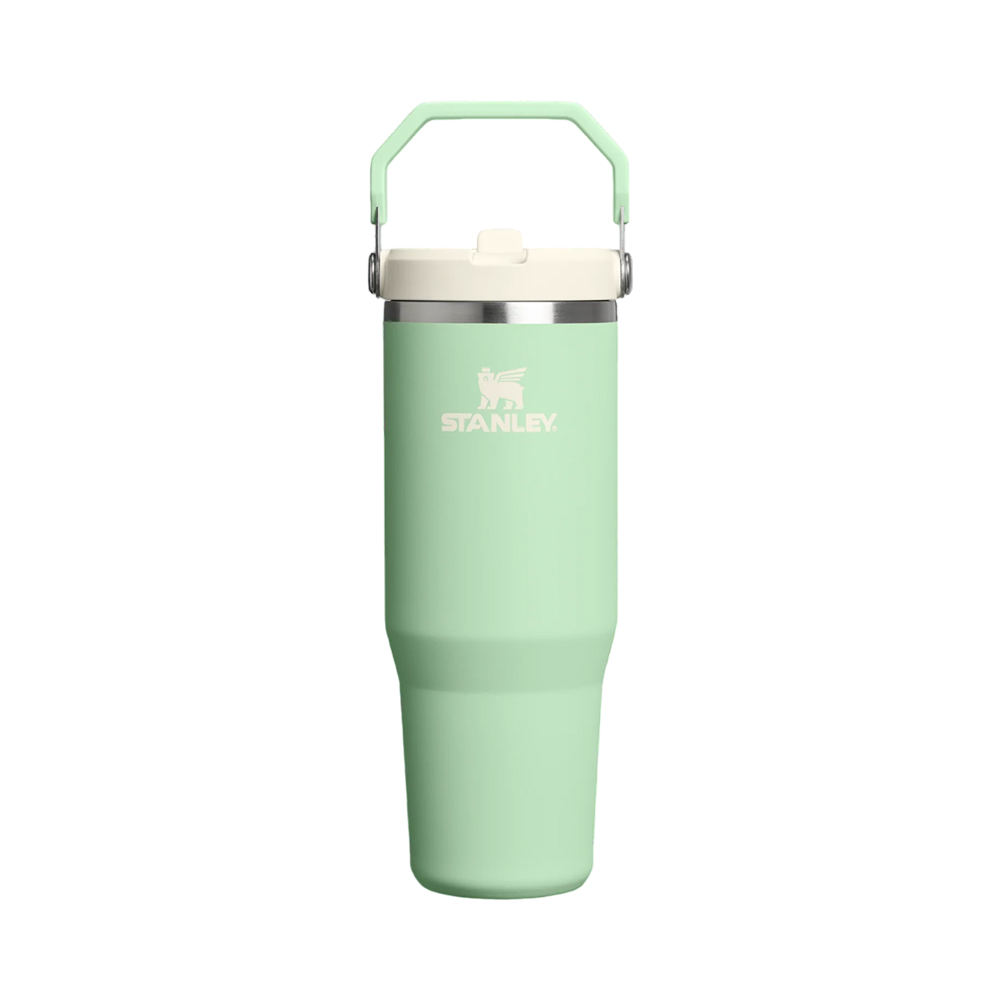 Garrafa Térmica Stanley Flip Straw Tumbler 887ML Pistache
