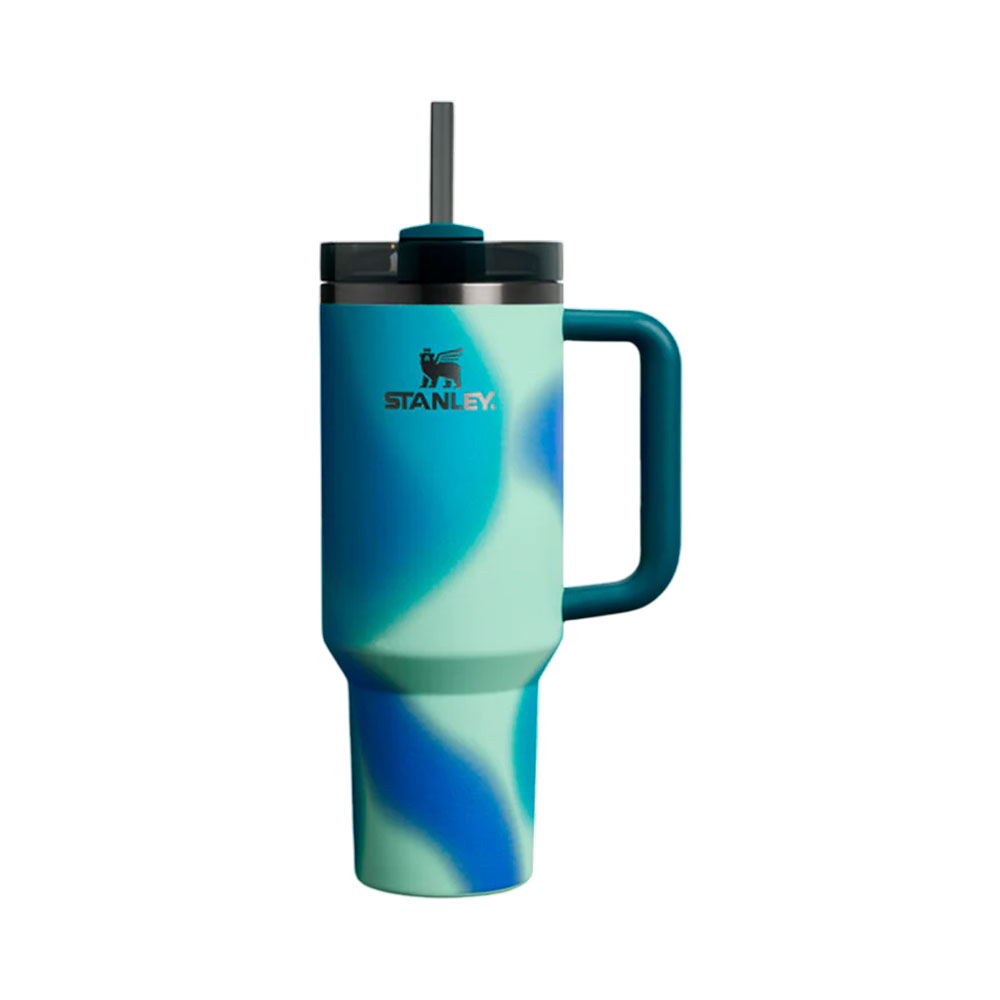 Vaso Térmico Stanley Quencher H2.0 Adventure 1.18L Coastal Teal Motion