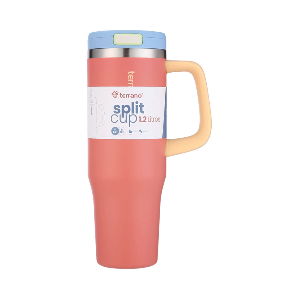 Copo Térmico Terrano Split Cup 1.2L Vermelho