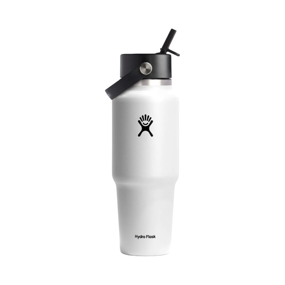 Garrafa Térmica Hydro Flask S110 Flex Straw Cap 946ML White