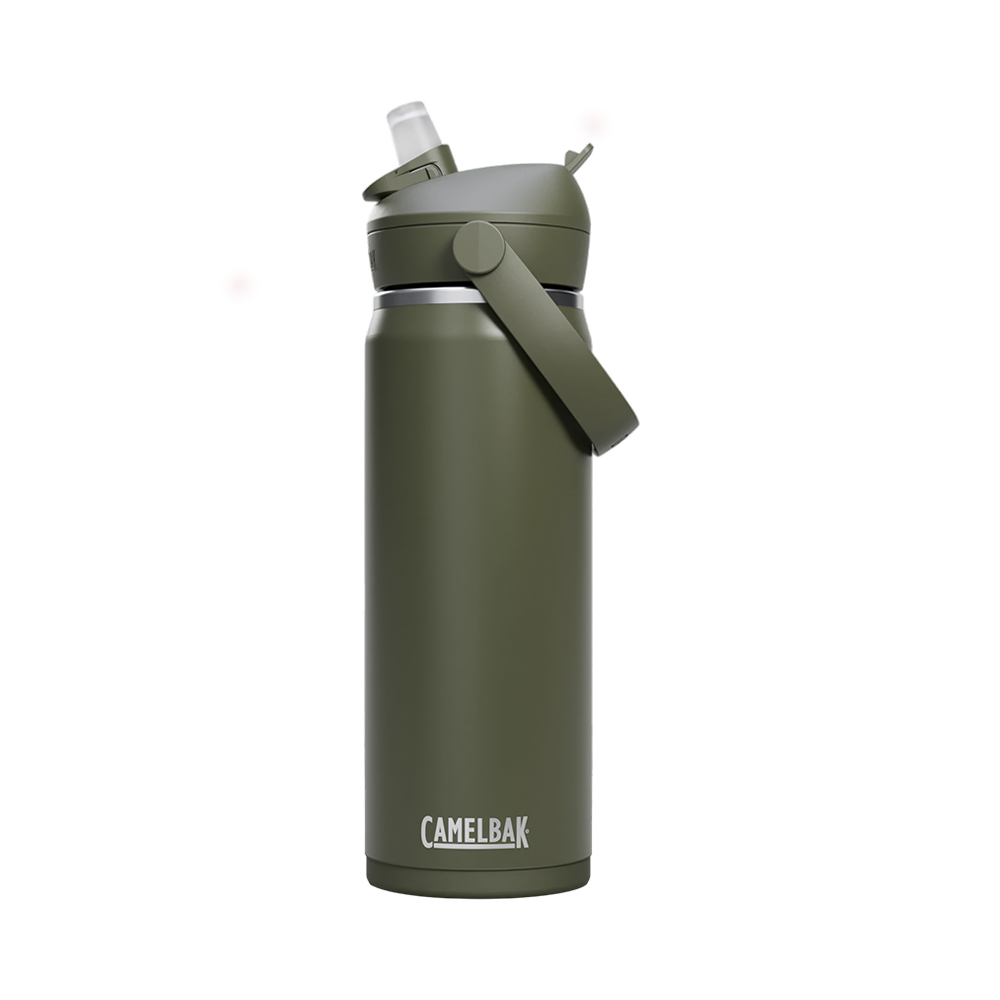 Garrafa Térmica Camelbak Thrive Flip Straw Vss 1.18L Moss Green