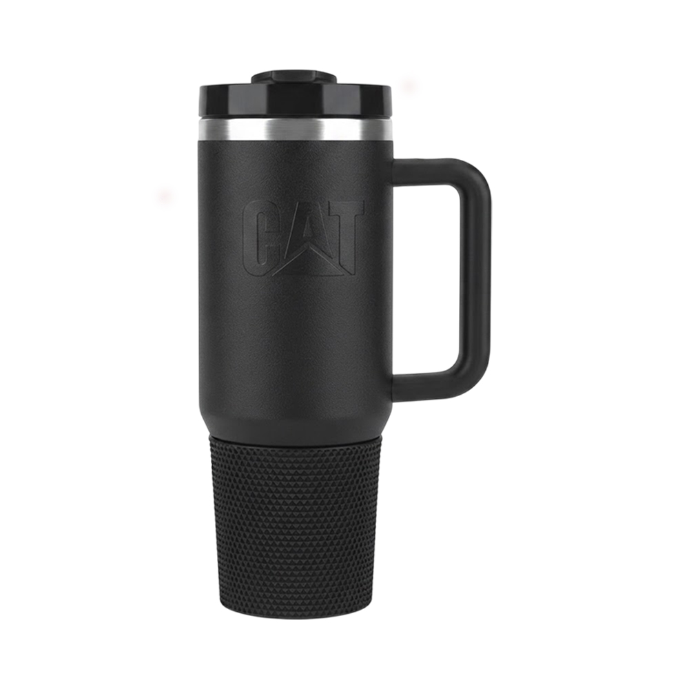 Copo Térmico com Alça Caterpillar 1T4000 Preto 1,18L