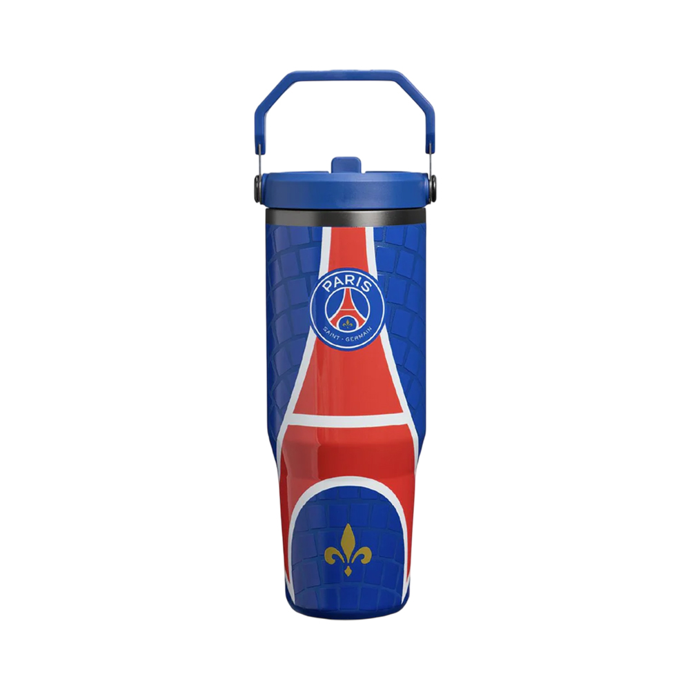 Garrafa Térmica Stanley Flip Straw 2.0 Tumbler Paris Saint Germain 887ML 043-1501 Psg Nouveau