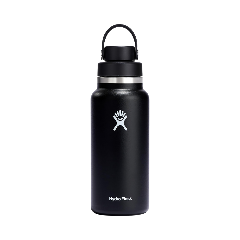 Garrafa Térmica Hydro Flask Wide Flex Chug Cap 946ML Preto