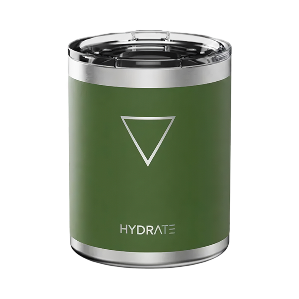 Copo Térmico Hydrate Whisky Lowball 295ML Verde