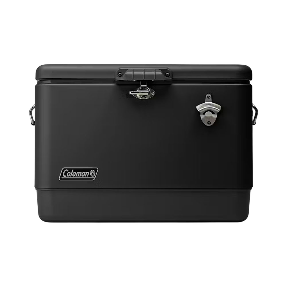 Caixa Térmica Coleman Reunion Steel Belted Cooler 54Q 51,1L Midnight