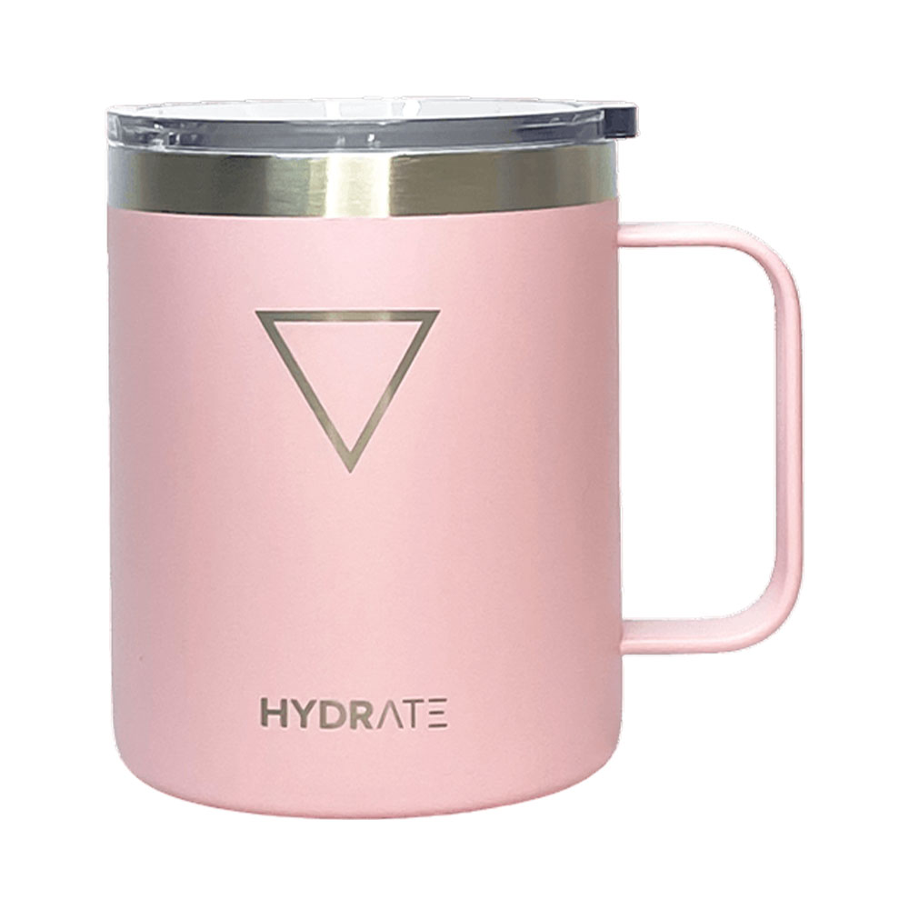 Caneca de Café Hydrate Rosa Pastel 355ML