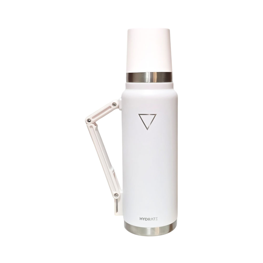 Garrafa Hydrate Mate 1.2L Branco