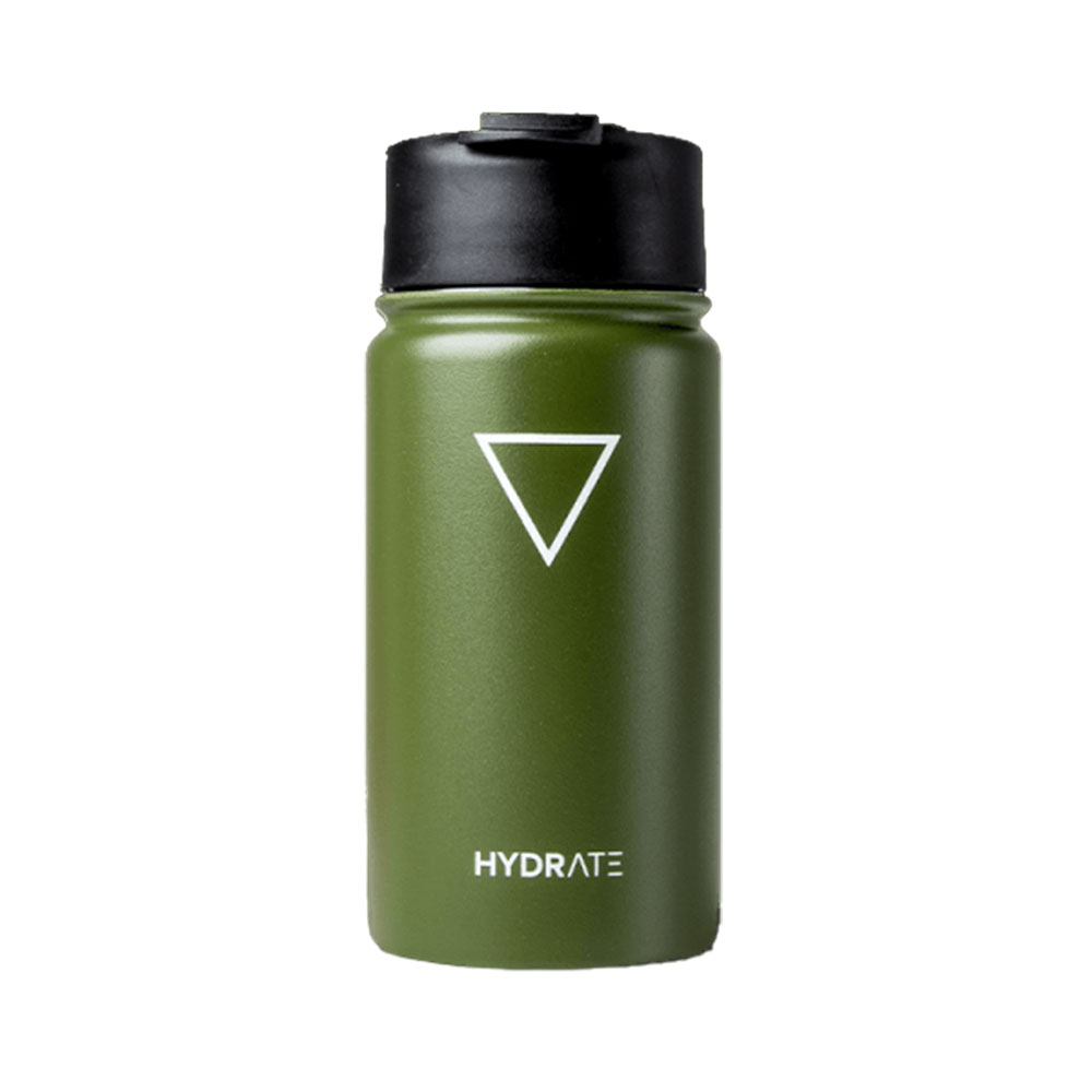 Garrafa Hydrate Caneca Café 355 ML Verde Militar