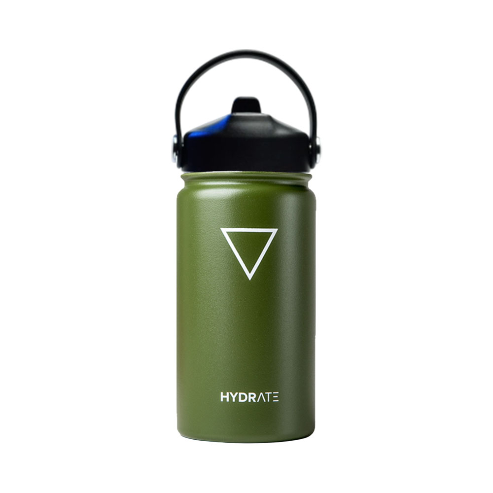 Garrafa Térmica Hydrate 330 Baby Kids 330ML Verde Militar