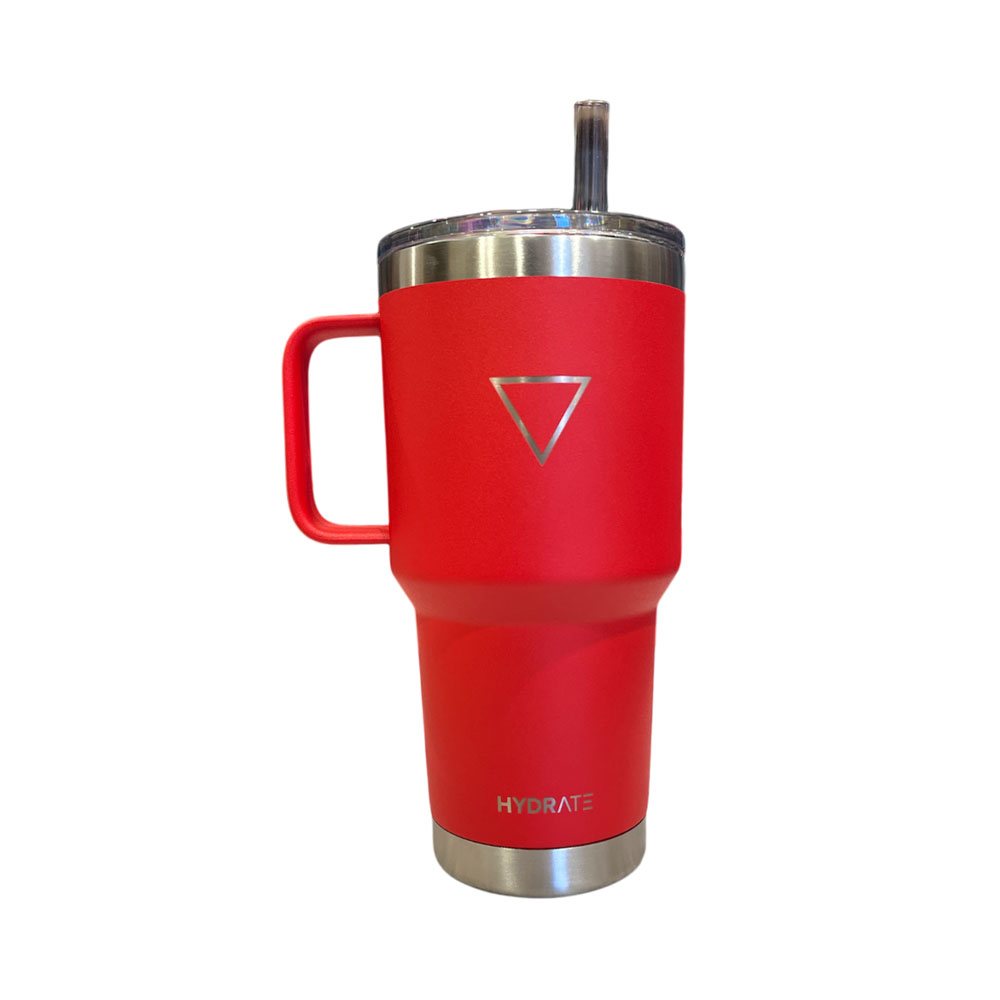 Copo Térmico Hydrate Pico Y Agarre 887ML Vermelho