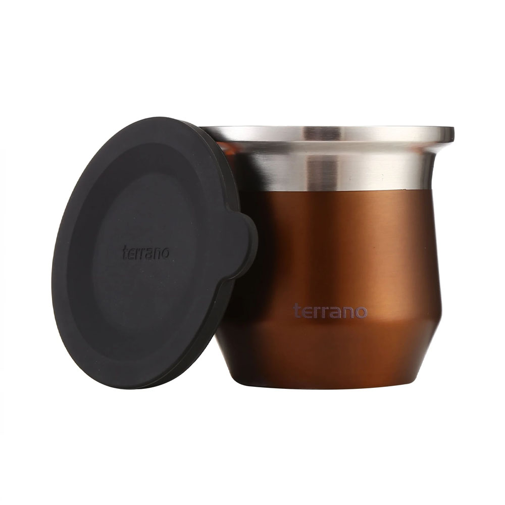 Cuia Térmica Terrano Flap Cobre 170ML