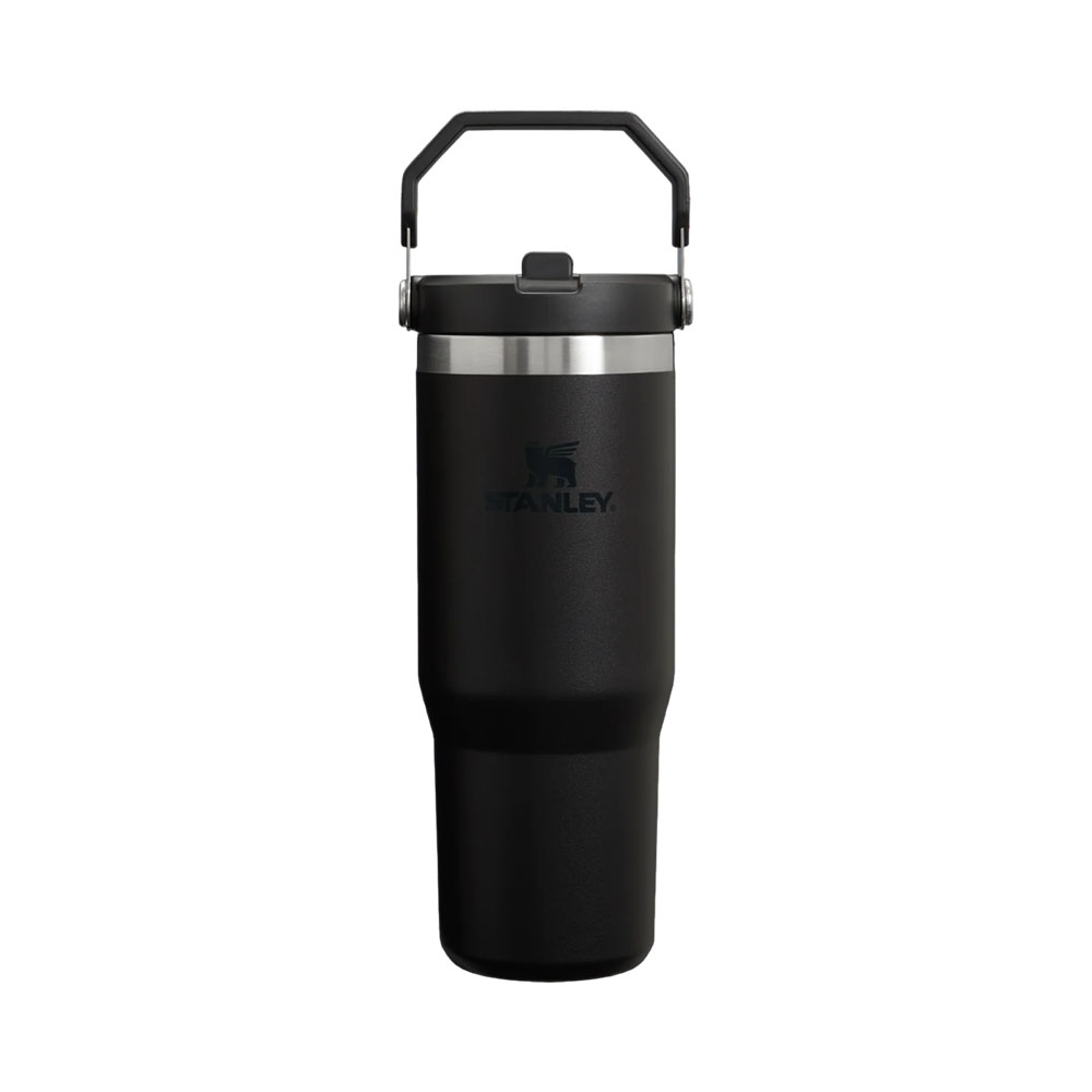 Garrafa Térmica Stanley Flip Straw Tumbler 10-09993-765 887ML Black 2.0
