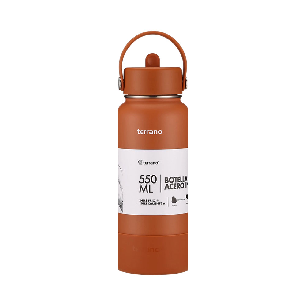 Botella Térmica Terrano Bota + Pico 550ML Terracota
