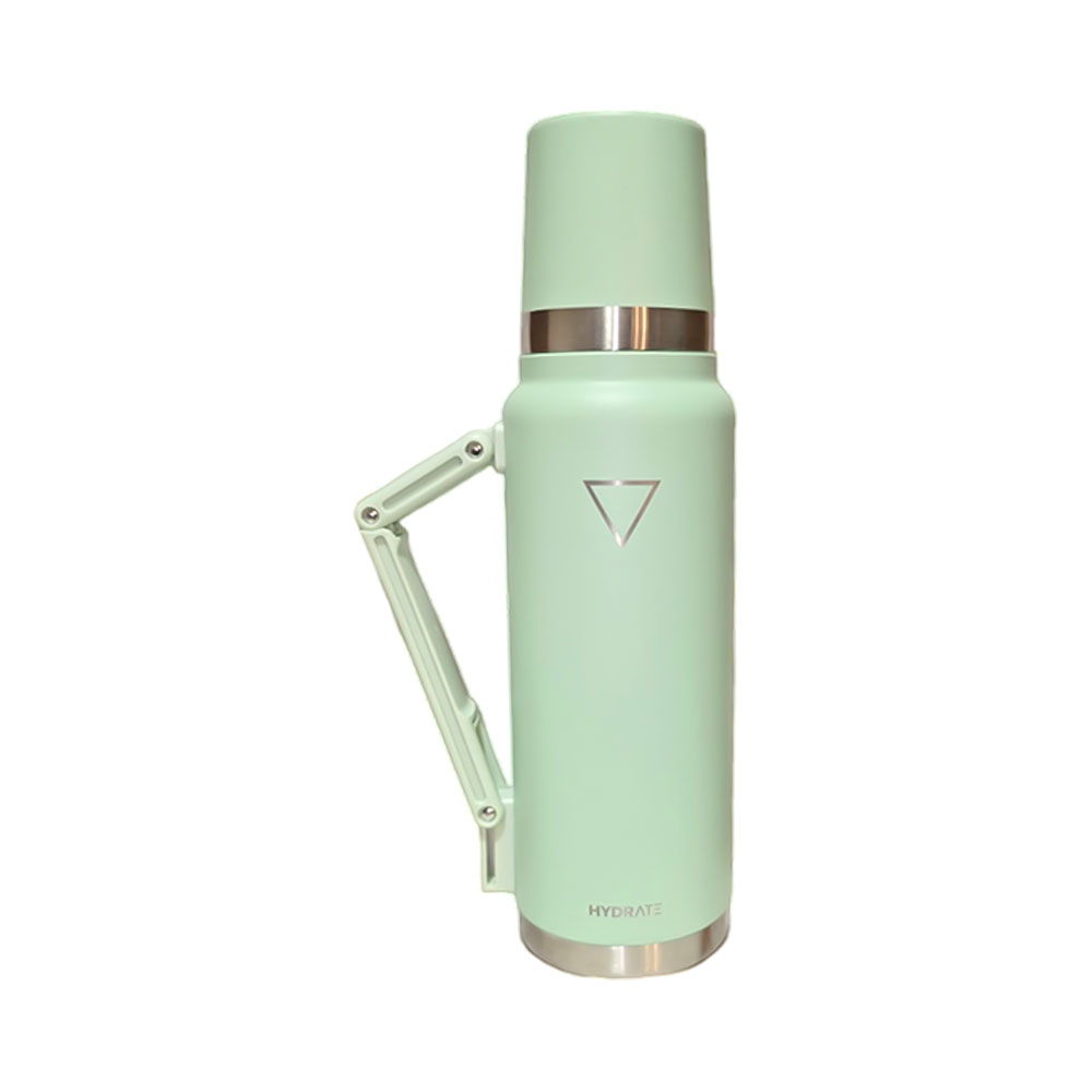 Garrafa Hydrate Mate 1.2L Verde Pastel
