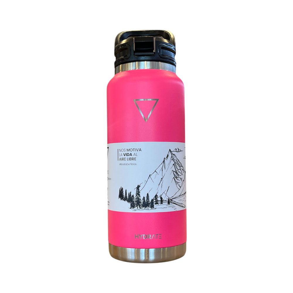 Garrafa Térmica Hydrate Proseries V2 1060ML Rosa Flamenco