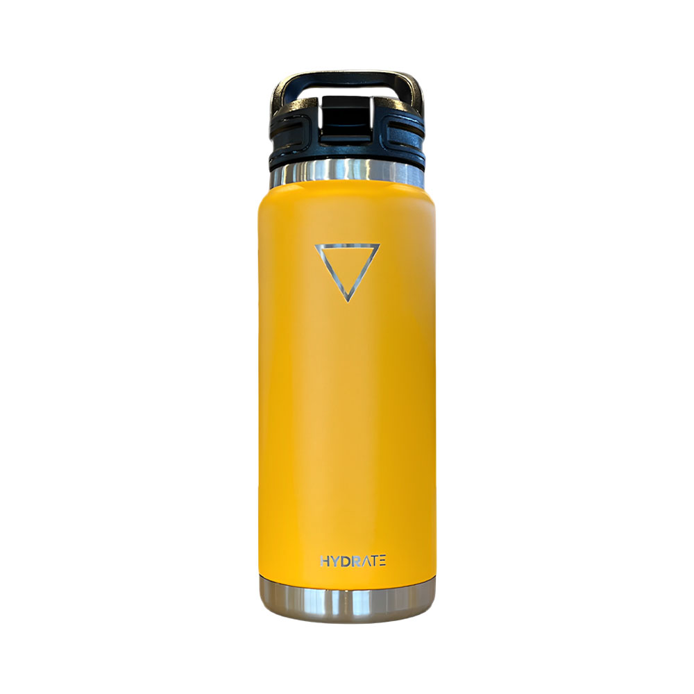 Garrafa Térmica Hydrate Proseries V2 Amarelo 770ML