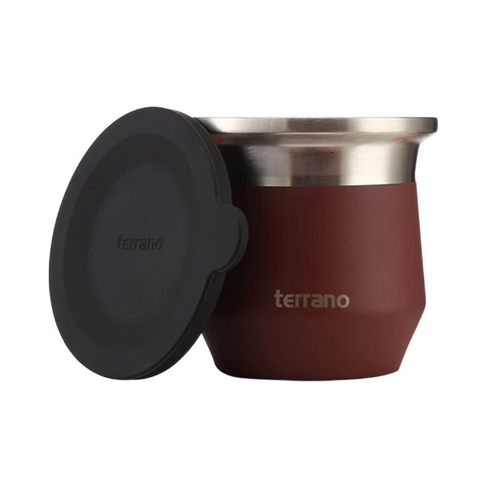 Cuia Termica Terrano Flap 170ML Bordô