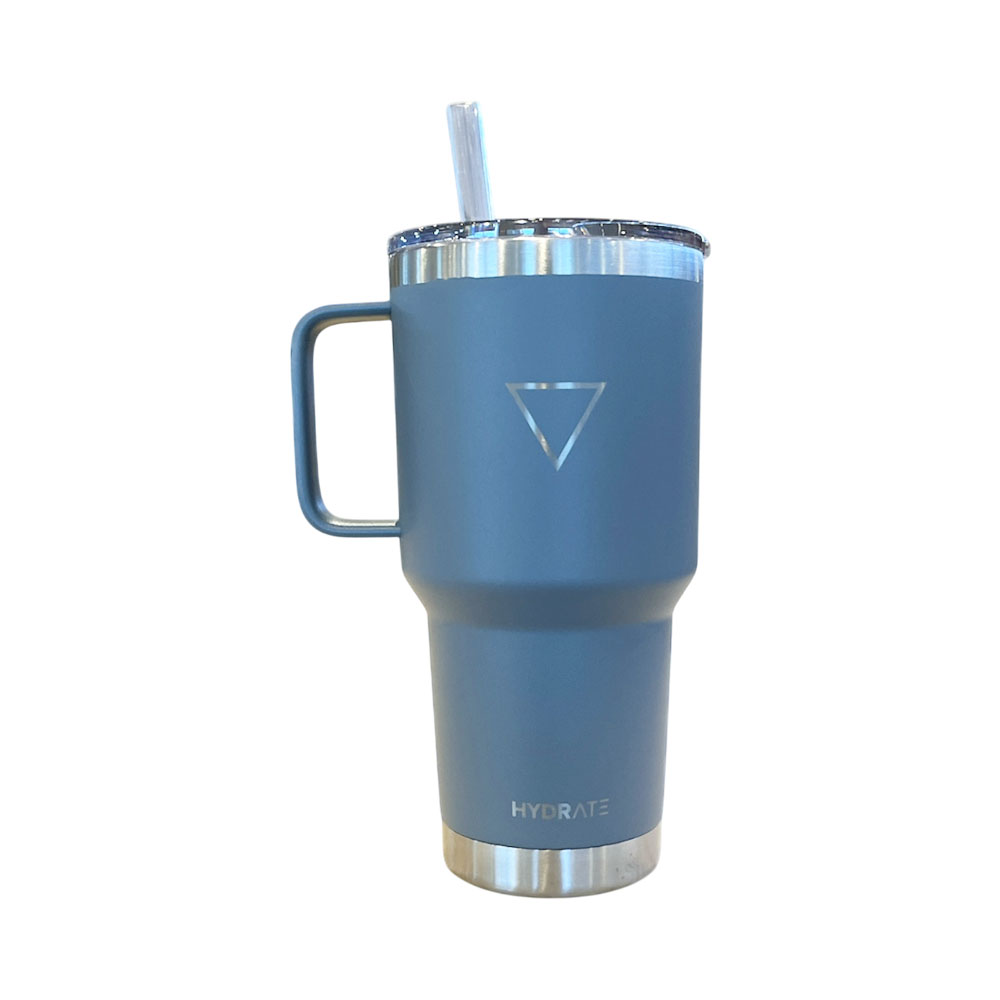 Copo Térmico Hydrate Pico Y Agarre 887ML Cinza