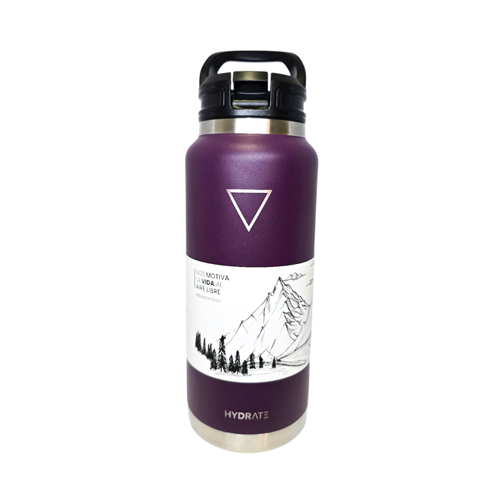 Garrafa Térmica Hydrate Proseries V2 1060ML Púrpura