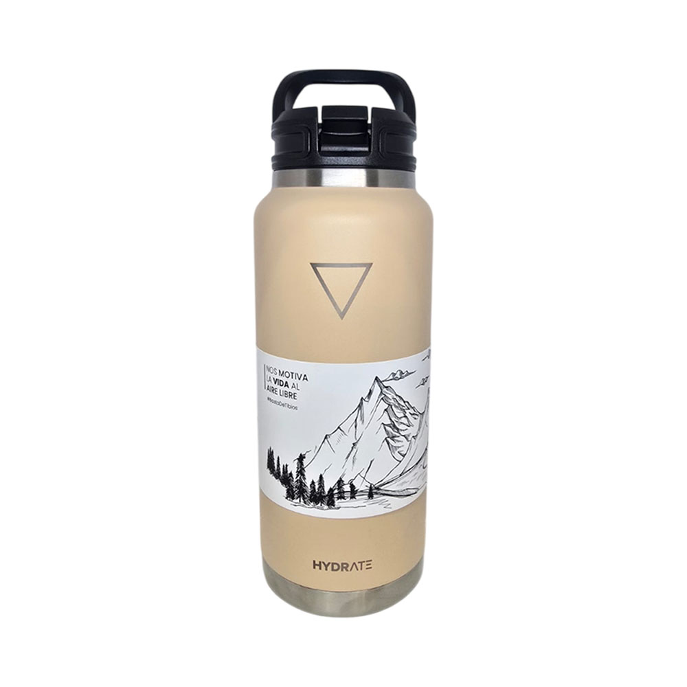 Garrafa Térmica Hydrate Proseries V2 1060ML Bege