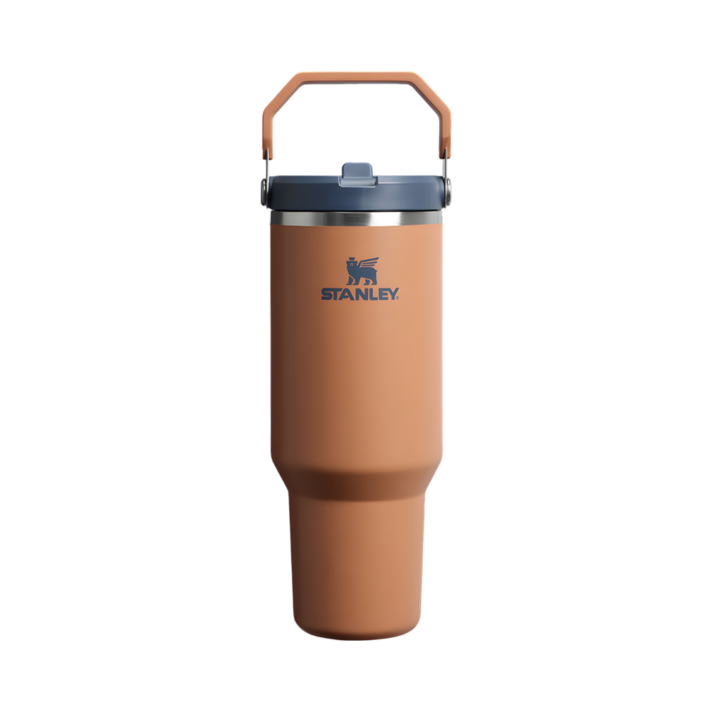 Garrafa Térmica Stanley Flip Straw Tumbler 887ML Toast