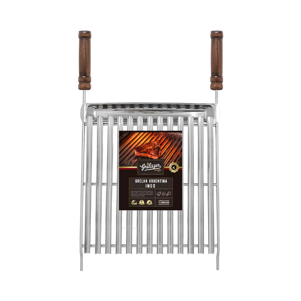 Grelha Grilazer GR0035 Argentina 40 X 40 CM