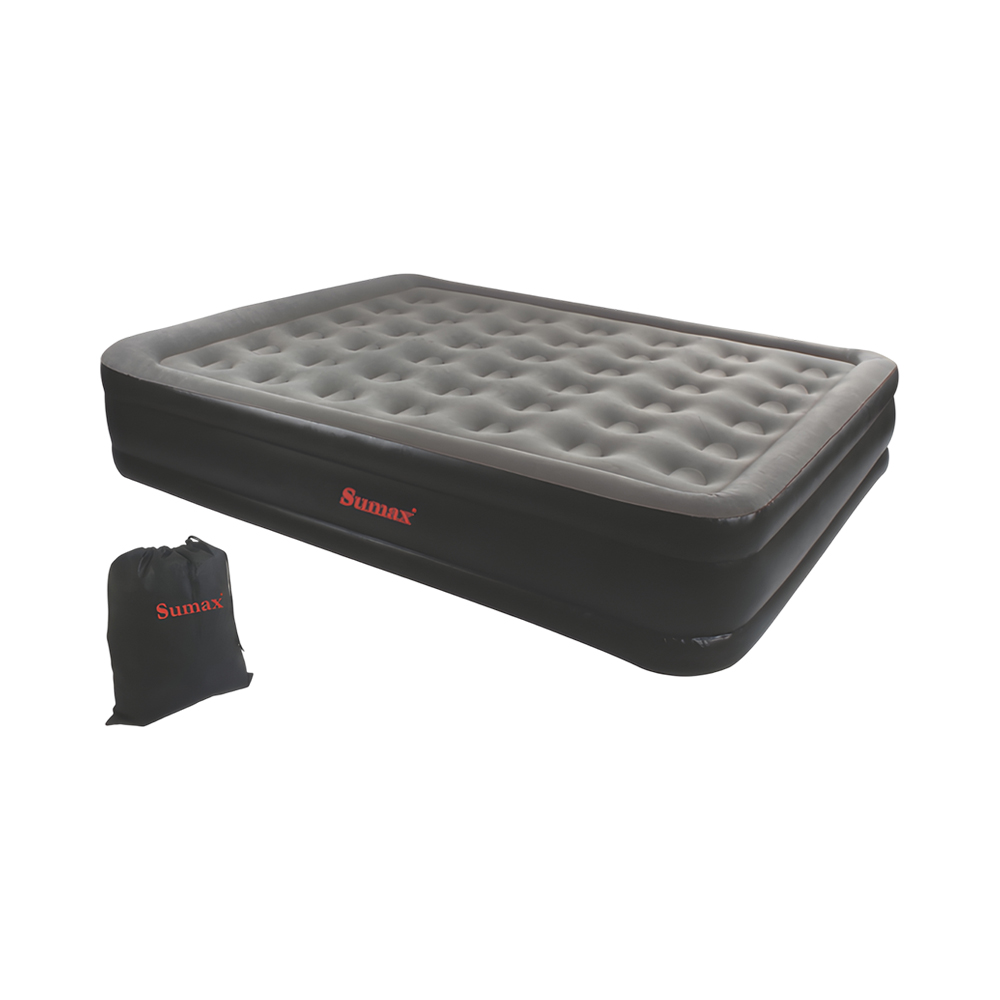 Colchão Inflável Sumax CL-152-AA Queen 152X203CM Cinza Escuro