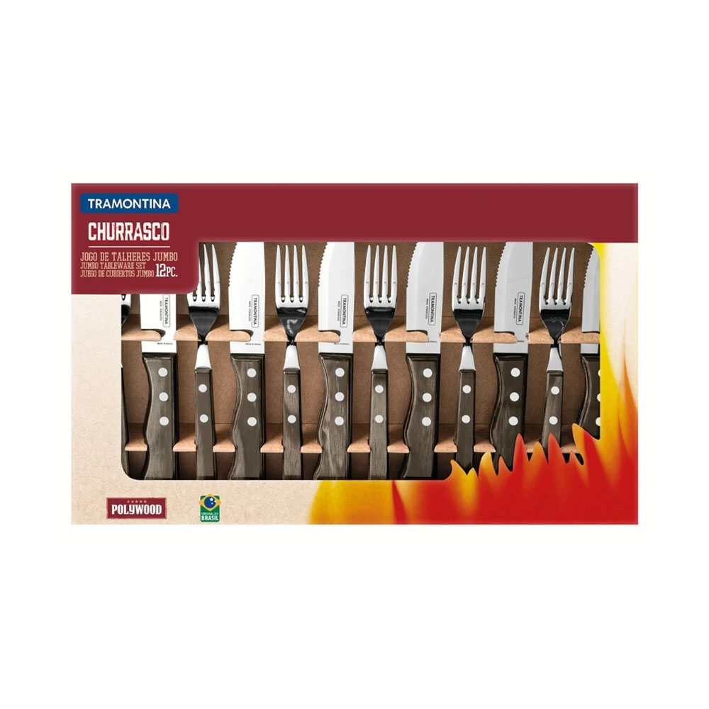 Conjunto de Talheres Tramontina T21199V 996 12 Peças