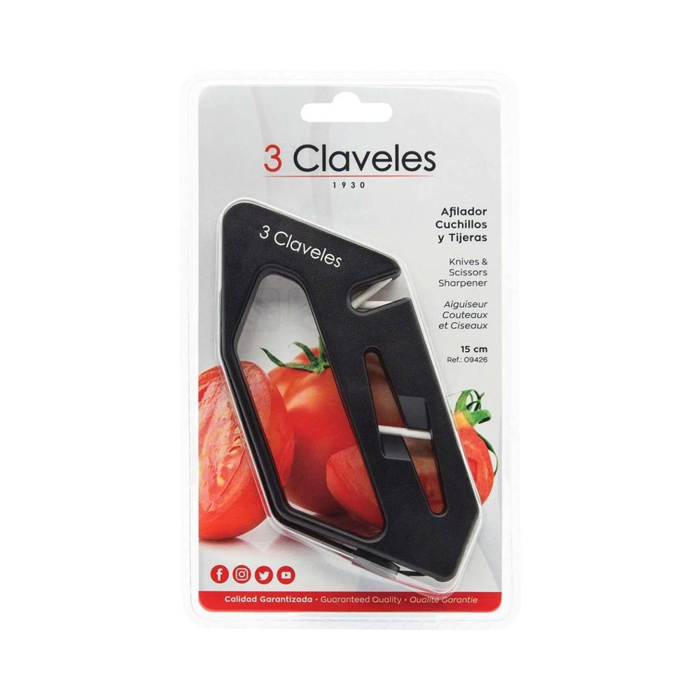 Afiador de Facas 3 Claveles 9426