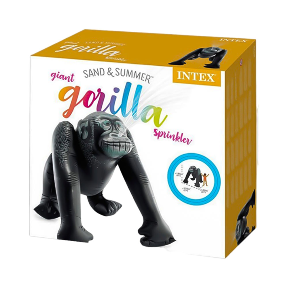 Aspersor Inflável Intex 56595 Gorila Gigante 185 CM