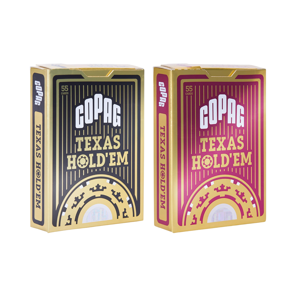 Baralho Copag Texas Hold'em 55 Cartões Sortido 1 Peça