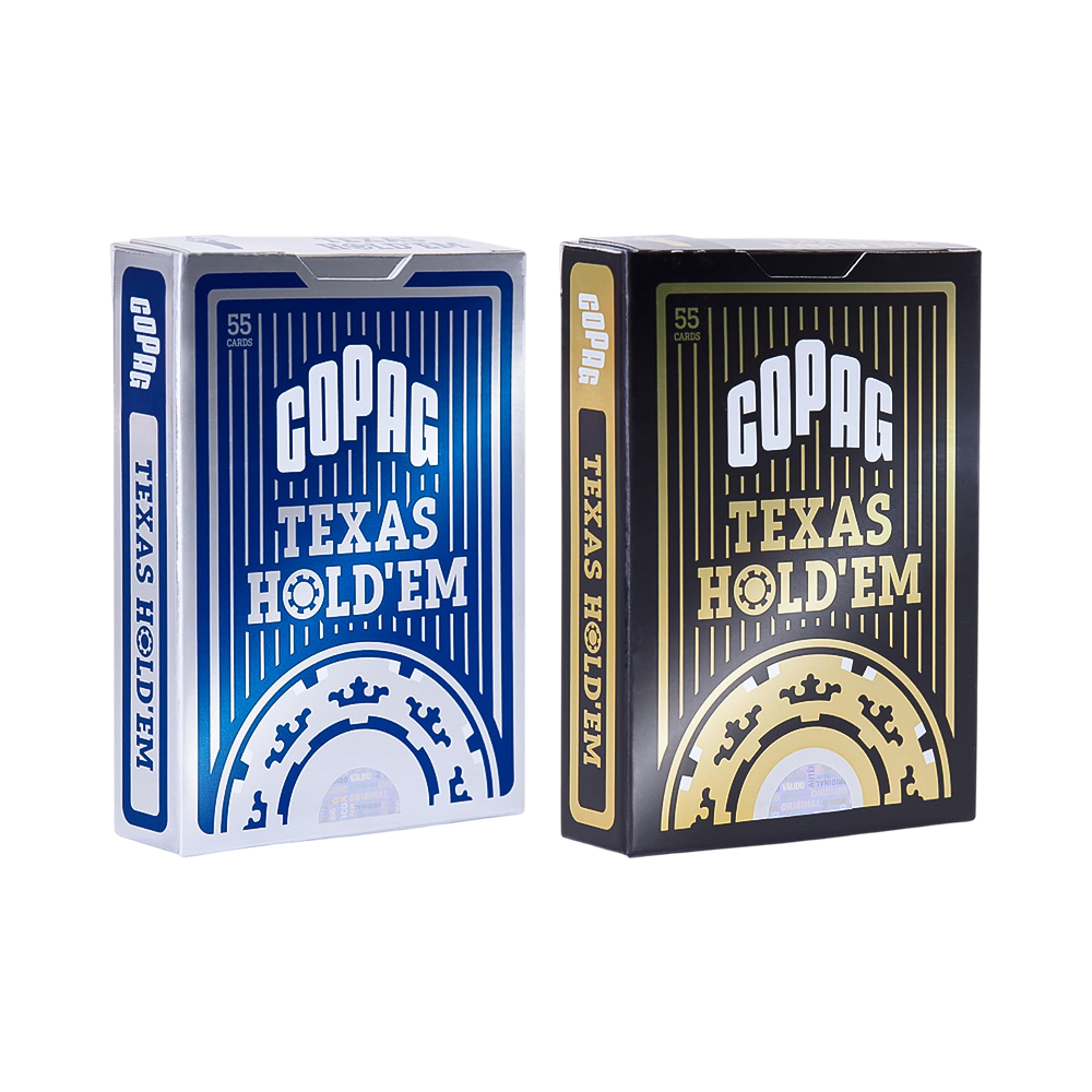 Baralho Copag Texas Hold'em 55 Cartões Sortido 1 Peça
