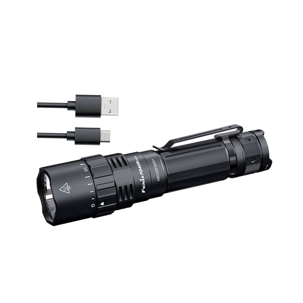 Lanterna Recarregável LED Fenix PD40R V3.0 3000 Lumens