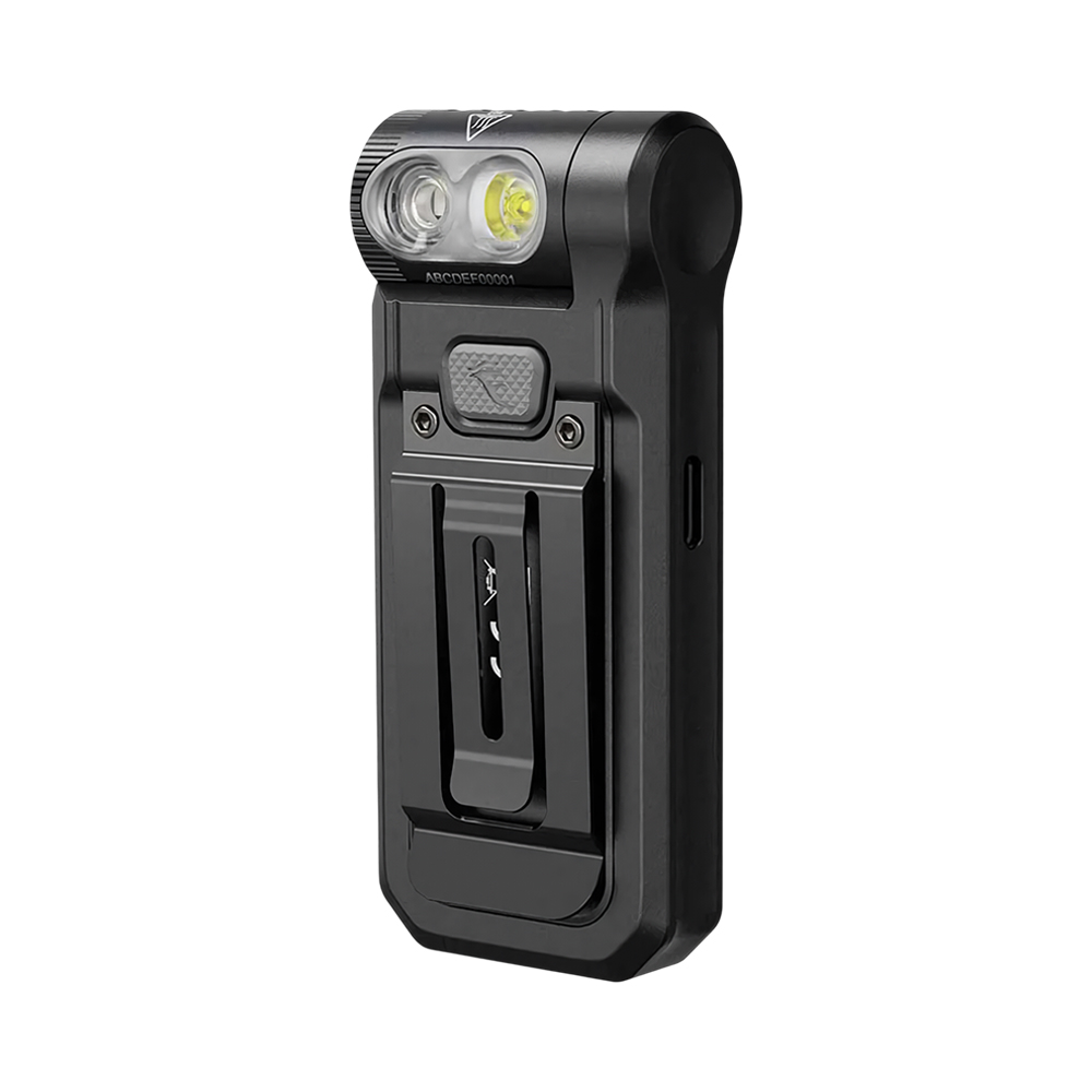 Lanterna LED Fenix SW05R-RED Preta com Luz Vermelha